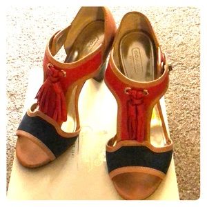 Coach sandal heels